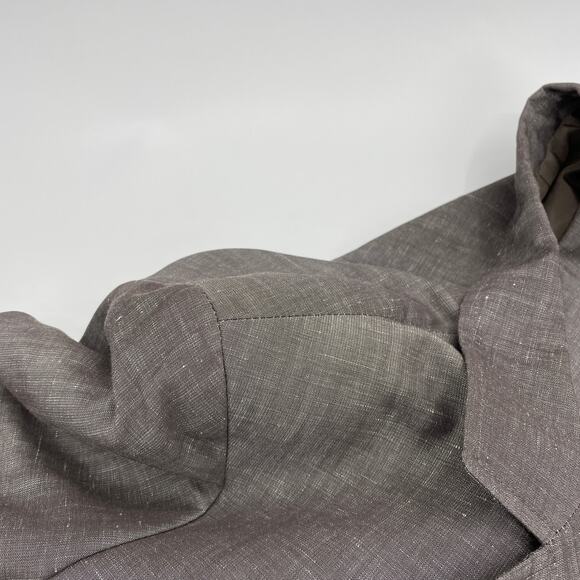 LAFAYETTE 148 New York Blazer Wool Silk 3/4 Sleeve Career Jacket Womens Size 14 - Picture 4 of 8